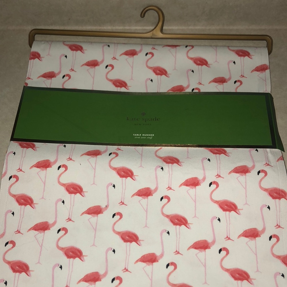Kate Spade Flamingo Table Runner